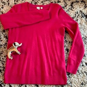 GAP pink sweater